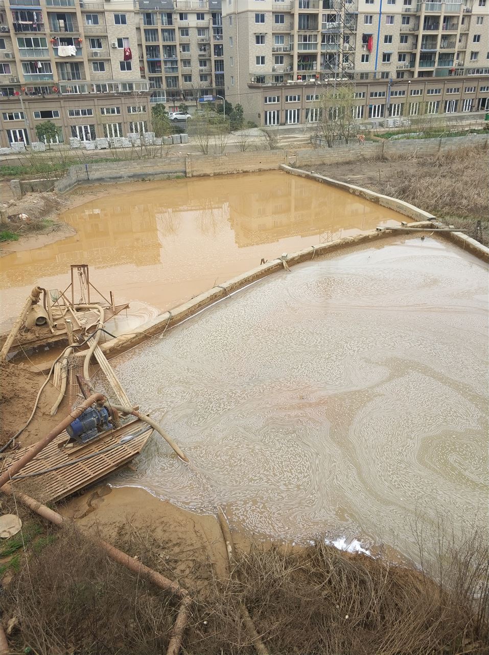 吴江沉淀池淤泥清理-厂区废水池淤泥清淤